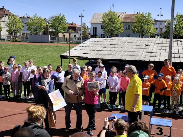 Předání vyznamenání našemu cvičiteli Miroslavu Hájkovi 26. 4. 2026